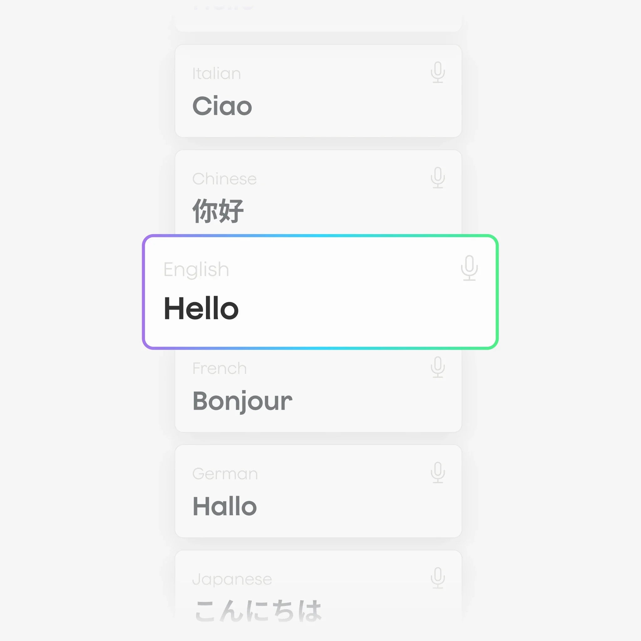 Transcribe in 112 languages