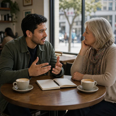 AI conversation recorder for in-person talks
