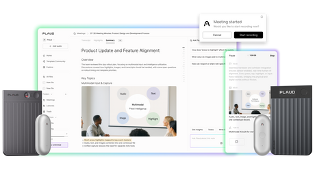 Plaud Unveils Plaud NotePin S and Plaud Desktop,  the Only Note-Taking Solution That Seamlessly Bridges In-Person and Online Conversations