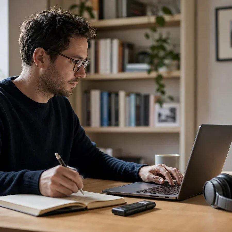 How to Transcribe a Voice Recording into Text and Notes