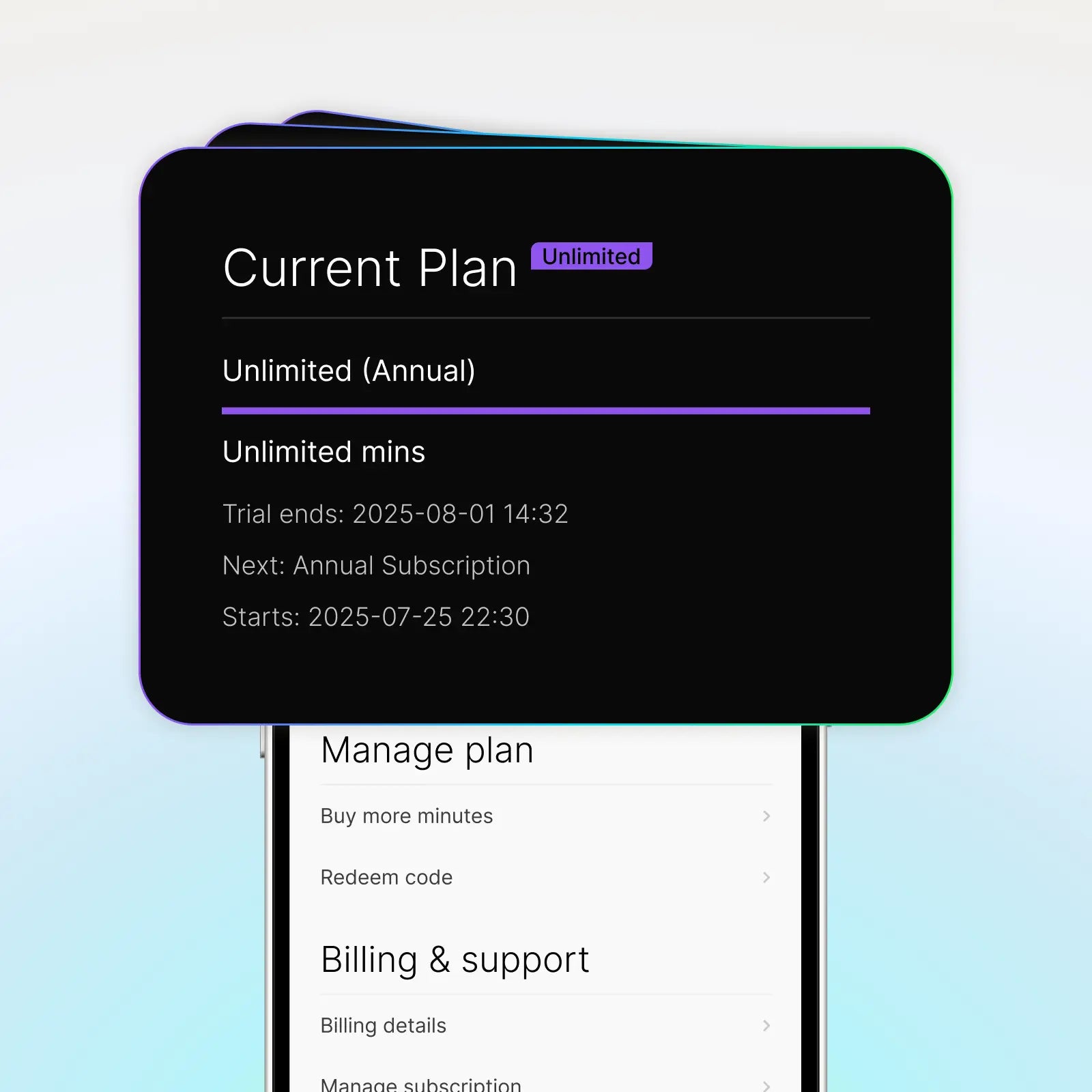 Plaud Note Pro & AI Annual Unlimited Plan