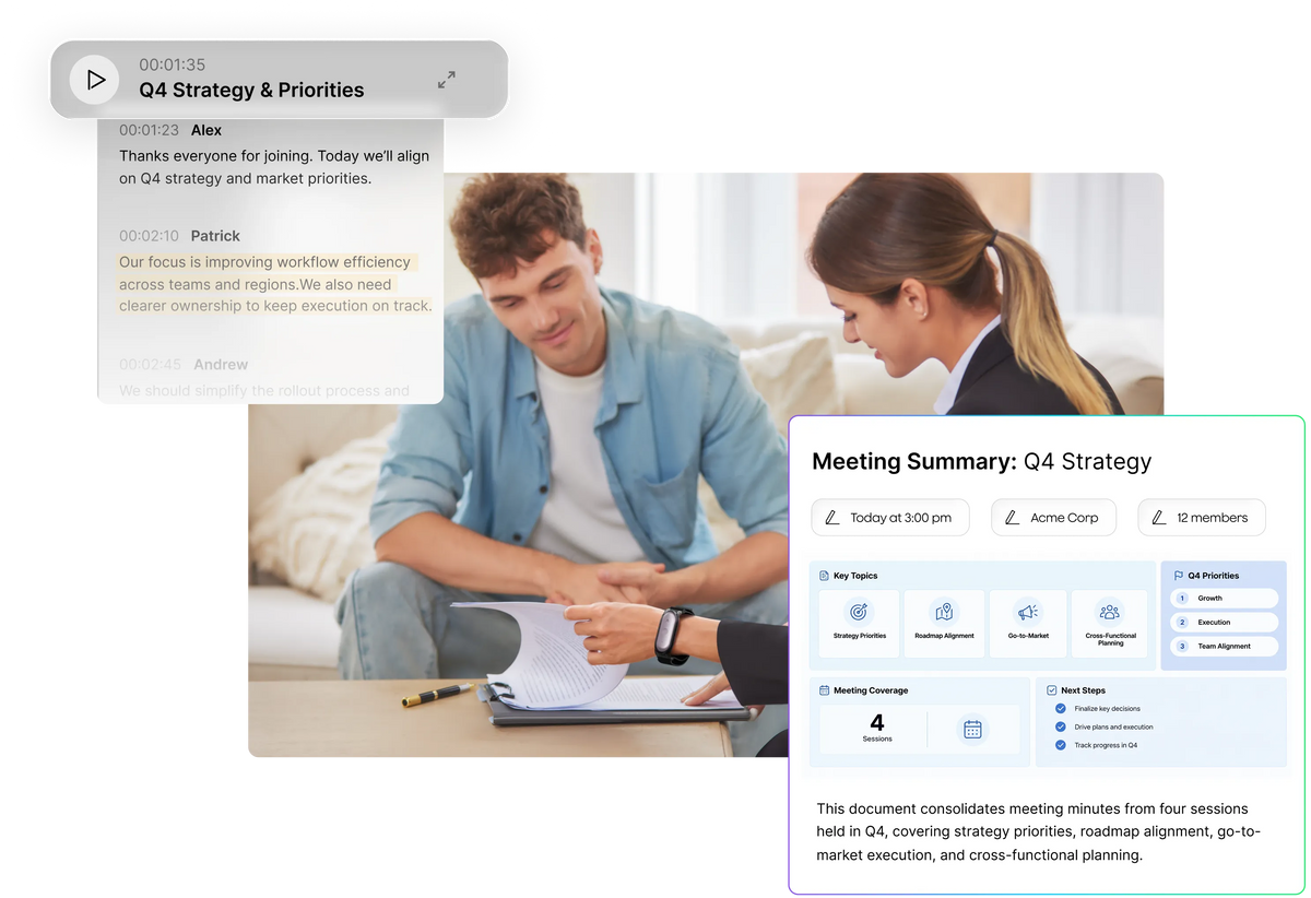 Automated AI notes