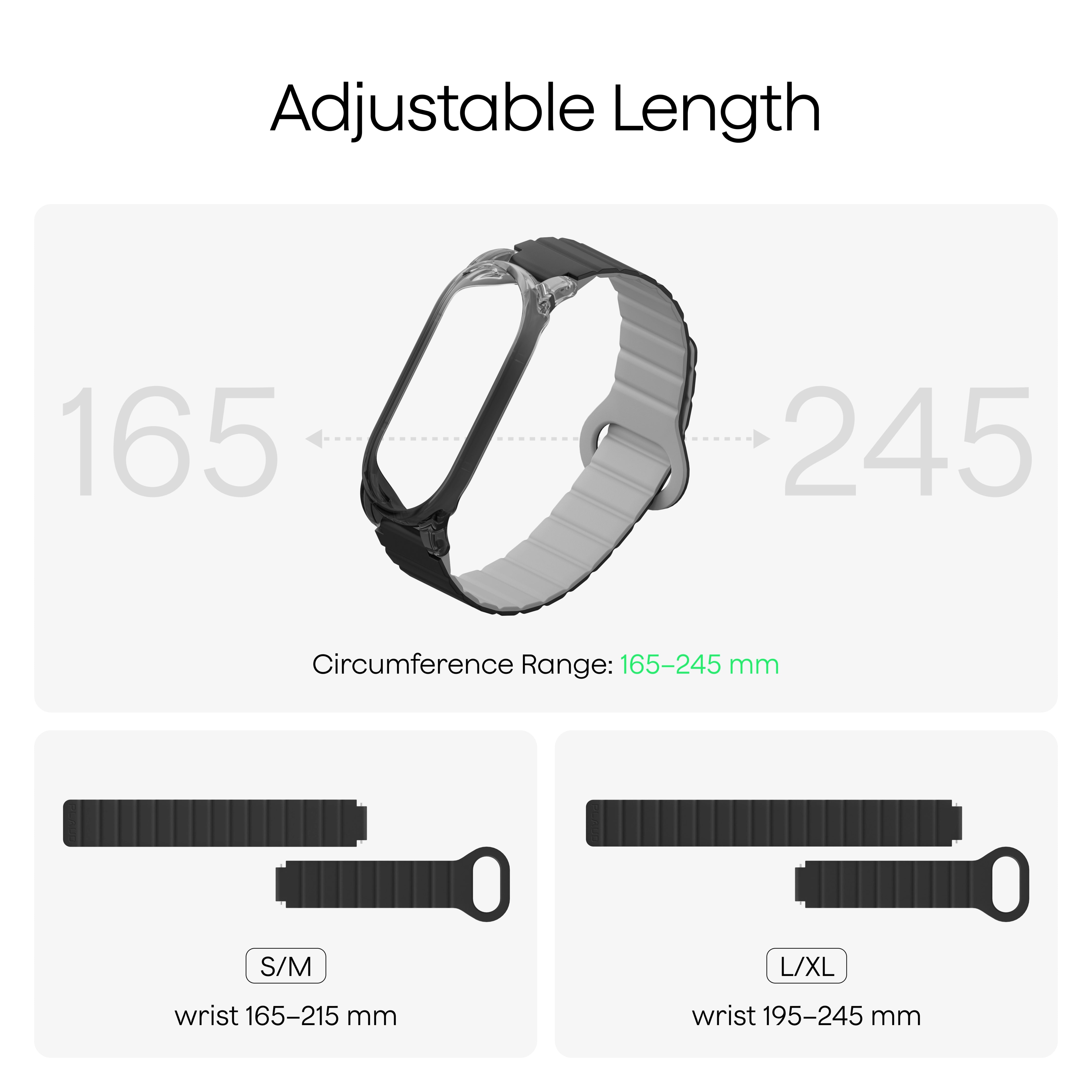 Silicone Wristband for Plaud NotePin S & Plaud NotePin