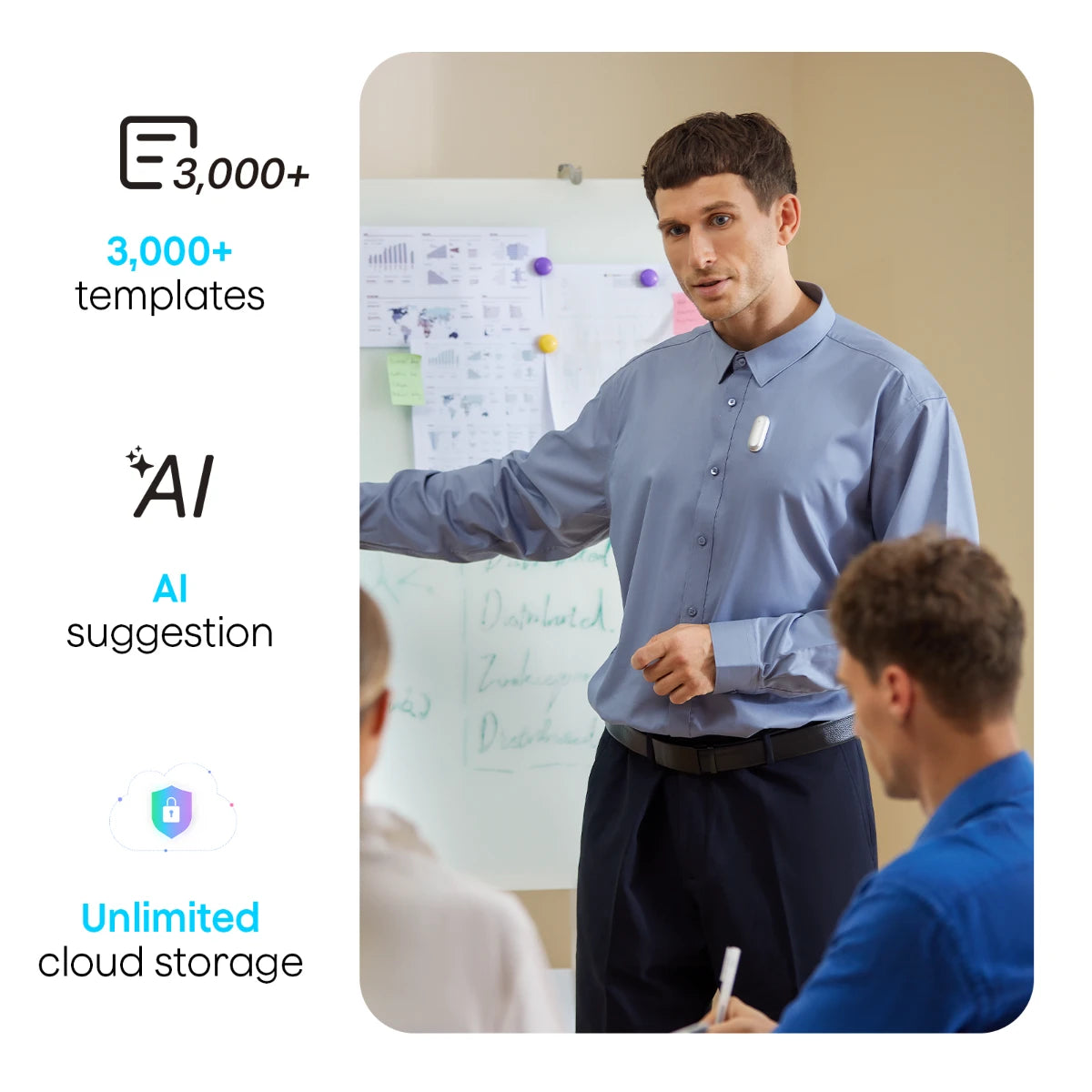 Plaud NotePin - Wearable AI note taker