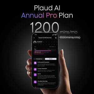 Plaud AI Annual Pro Plan
